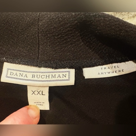 Dana Buchman Travel Anywhere Stylish Black Blazer Jacket Women’s Size XXL GUC - Picture 5 of 12